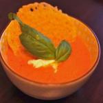 American Velvety of Roasted Tomatoes and Mascarpone Soup