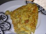 American Classic Omelet With Fresh Thyme and Cheddar Breakfast