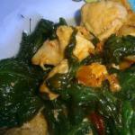 French Chicken with Spinach Appetizer