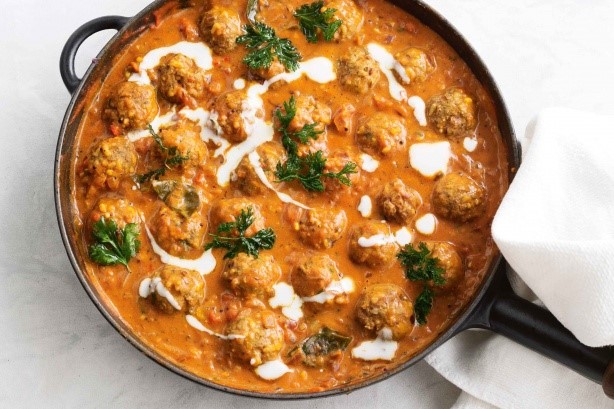 Indian Indian Meatball Curry Recipe Dinner