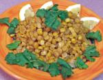 Ethiopian Lemony Yellow Lentils Appetizer