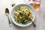 American Pasta Primavera with Asparagus and Peas Recipe Appetizer