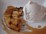 American Grilled Pineapple With Rum Reduction Sauce Dessert
