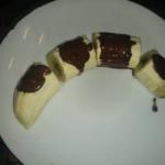 Mexican Bananas in Chocolate Appetizer