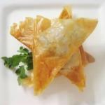 Canadian Phyllo Turnovers with Shrimp and Ricotta Filling Recipe Appetizer