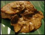 American Pig n Shrooms pork Medallions With Mushroom Sauce Appetizer