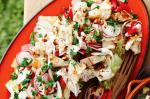British Colourful Crunchy Iceberg And Almond Salad Recipe Appetizer