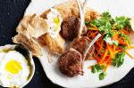 British Lamb Cutlets With Whipped Feta And Carrot Pickle Recipe Appetizer