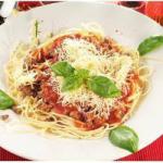 Italian Home Spaghetti Bolognese Appetizer