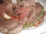 French Leg of Lamb With Garlic and Rosemary 1 Dinner