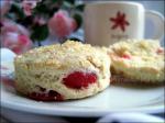 Canadian Glace Cherry Scones Appetizer