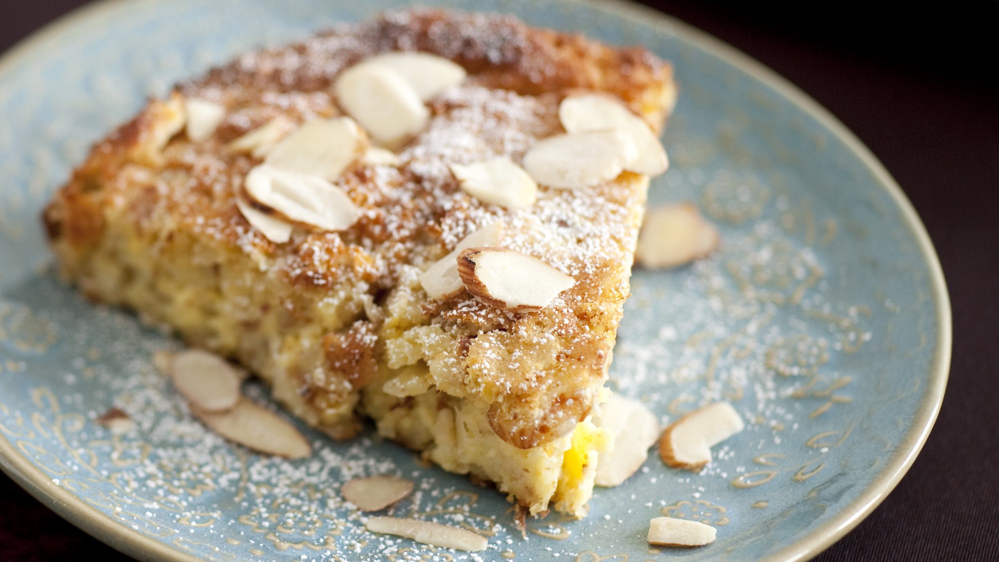 American Panbaked Lemonalmond Tart Recipe BBQ Grill