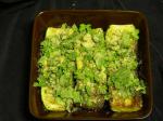 American Panroasted Zucchini With Fresh Herb Gremolata Appetizer