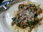 American Fresh Spinach With Ground Beef Dinner