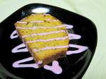 British Autumn Spice Pound Cake W Pomegranate Glaze Dessert