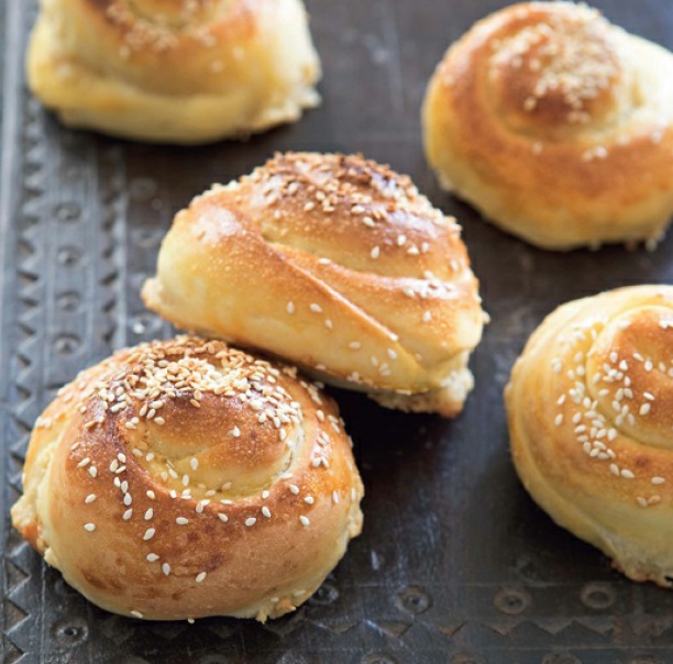 Turkish Sweet Tahini Spirals Dessert