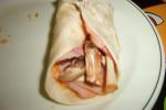 American Quick Chicken Wrap up for One Appetizer