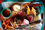 Mexican Roast Beef With Hot Sauce And Spicy Kumara Wedges Recipe recipe