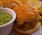 Chilean Green Chile Sliders With Tomatillo Lime Sauce BBQ Grill