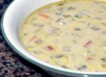 Chilean Low Fat Chicken Corn and Green Chile Chowder Appetizer
