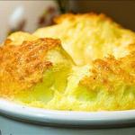 American Three Cheese Souffle Appetizer