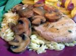 American Madeira Chicken With Mushrooms Dinner