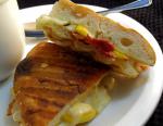 French Brie and Apple Panini Appetizer