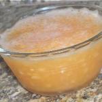 Icy Soup Melon and Lemon recipe