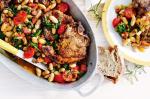American Rosemary Lamb With Braised Cannellini Beans Recipe Appetizer