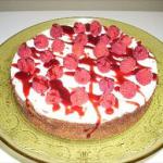 Canadian White Chocolate and Raspberry Cheesecake Dessert
