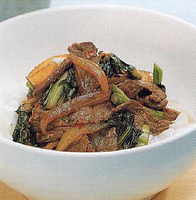 Chinese Stir- Fry Chinese Beef And Gai Larn chinese Broccoli Appetizer