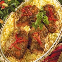 Pakistani Chicken Masala Dinner