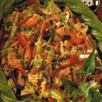 Vietnamese Vietnamese Pork And Prawn Salad Appetizer