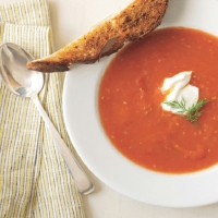 Chilled Tomato-dill Soup recipe