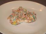 American Fruity Pebbles Treats Breakfast