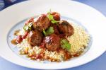 Moroccan Moroccan Meatballs With Couscous Recipe Appetizer