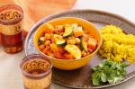 Moroccan Sweet Potato Zucchini And Chickpea Tagine Recipe Appetizer