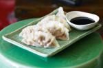 American Steamed Jiaozi With Soy and Chilli Sauce Recipe Appetizer