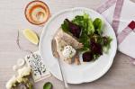 American Whole Poached Salmon With Pickled Baby Beets Recipe Appetizer