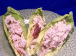 American Caesar Chicken Salad Sandwiches Appetizer