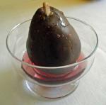 American Poached Red Pear Zinfandel Dessert