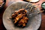 British Spicerubbed Lamb Skewers With Herbyogurt Sauce Recipe Appetizer