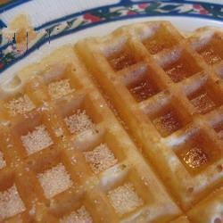 American Basic Dough Waffles Breakfast