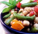 Canadian Warm Bean and Tomato Salad with Basil Dinner