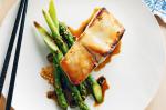 American Grilled Miso Fish With Soy And Sesame Asparagus Recipe Dinner