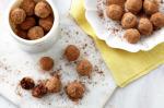 American Date Cacao And Coconut Truffles Recipe Appetizer