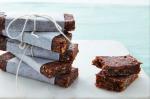 American Raw Chocolate Coconut And Seed Energy Bars Recipe Drink