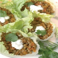 Norwegian Curry Lentil Salad Appetizer