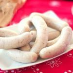 Polish Homemade White Sausage Appetizer