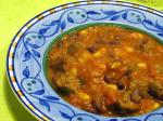 Italian Spicy Bean Stew With Sausages Dinner